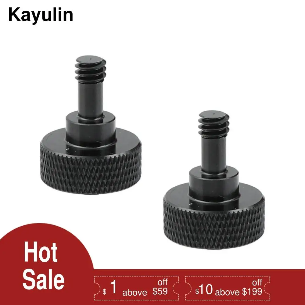 Kayulin 1/4 20 дюймов ручной винт кнопка головка адаптер для универсального|Аксессуары