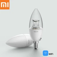 xiaomi mijia smart led candle light bulb wifi e14 dimmable zhirui lamp app control mijia smart home automation device