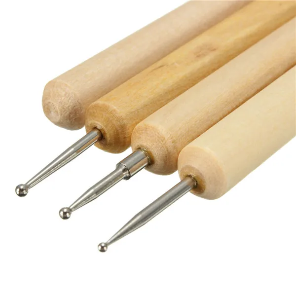 4 типа стилус посуда из полимерной глины керамика скульптуры для ручной лепки мяч