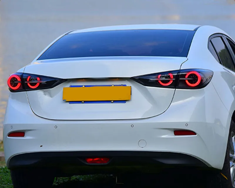 Автомобильный светодиодный задний фонарь в сборе для Mazda 3 Axela фонасветильник