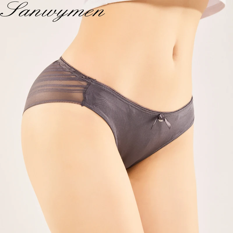 Высокая эластичность MS детские трусы нижнее белье сексуальное кружевное Для