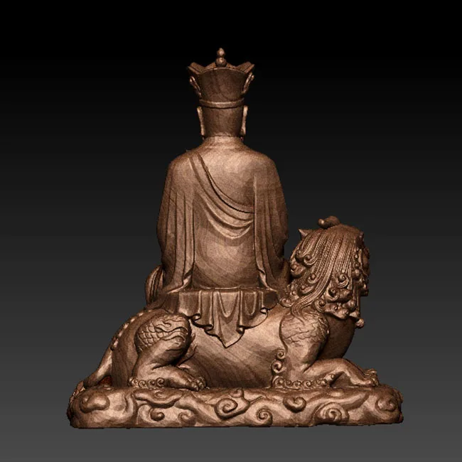 3D резная скульптура 3d модель для станка с ЧПУ в формате STL файл Tang Sanzang Monk |