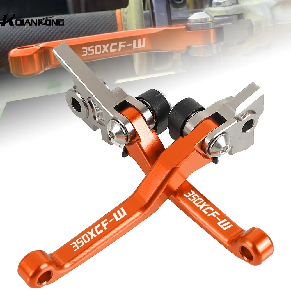 

Алюминиевый Рычаг тормозной муфты CNC на заказ для 350 XCFW 2014-2017 350 XCFW 350-XCFW 2015 2016 2017 2018 рычаги тормоза