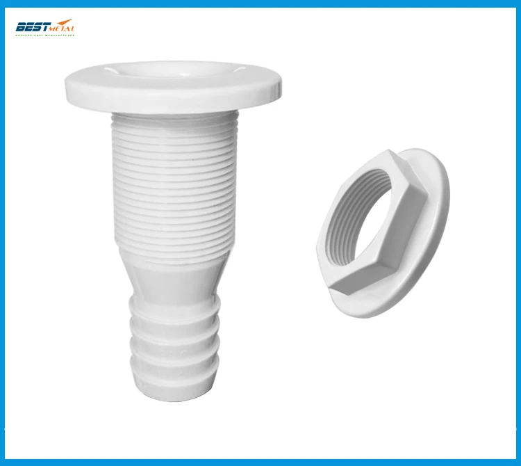 2X нейлоновый пластиковый корпус Трюмный фитинг для трюмного аэратор насоса
