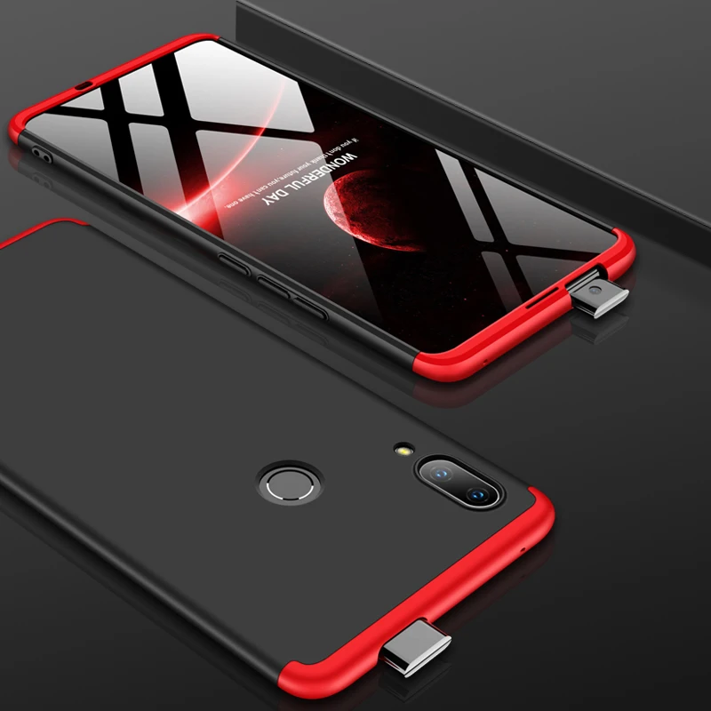 Чехол для Funda Huawei P smart Z 2019 Capa Etui 360 градусов Полная защита чехол телефона Y9 Prime