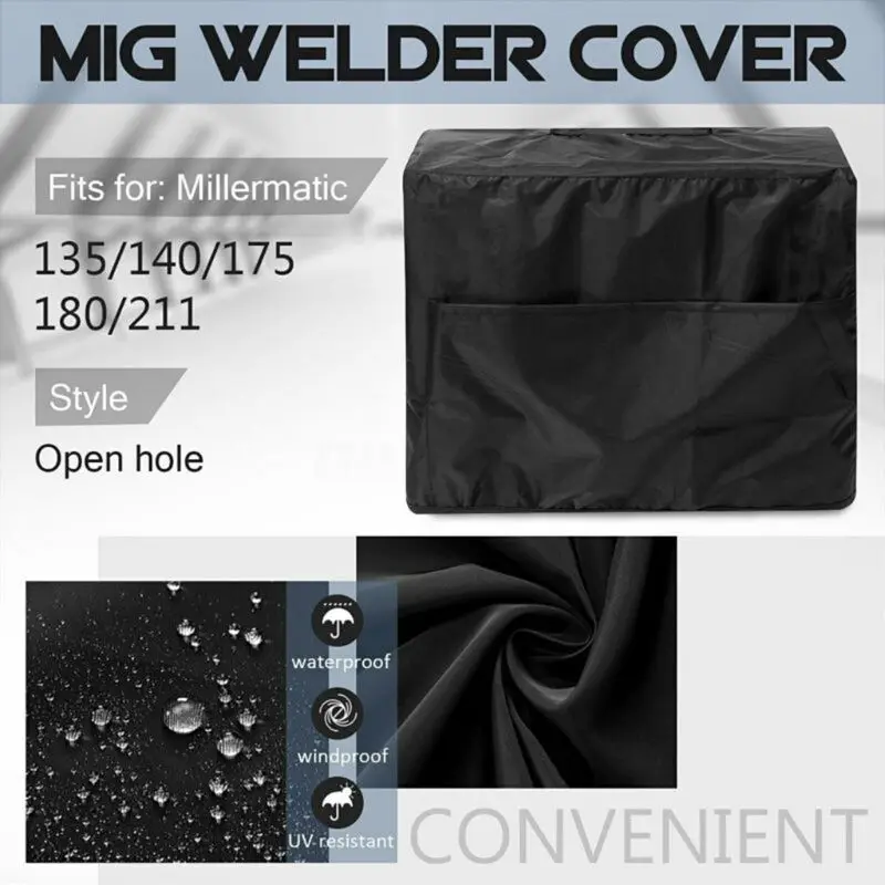 MIG Welder Cover Waterproof Welding Machine Canopy Sunscreen Dust Cover