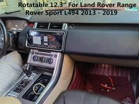 rotatable 12 3 for land rover range rover sport l494 2013 2019 autoradio android car radio 2 din stereo receiver multimedia