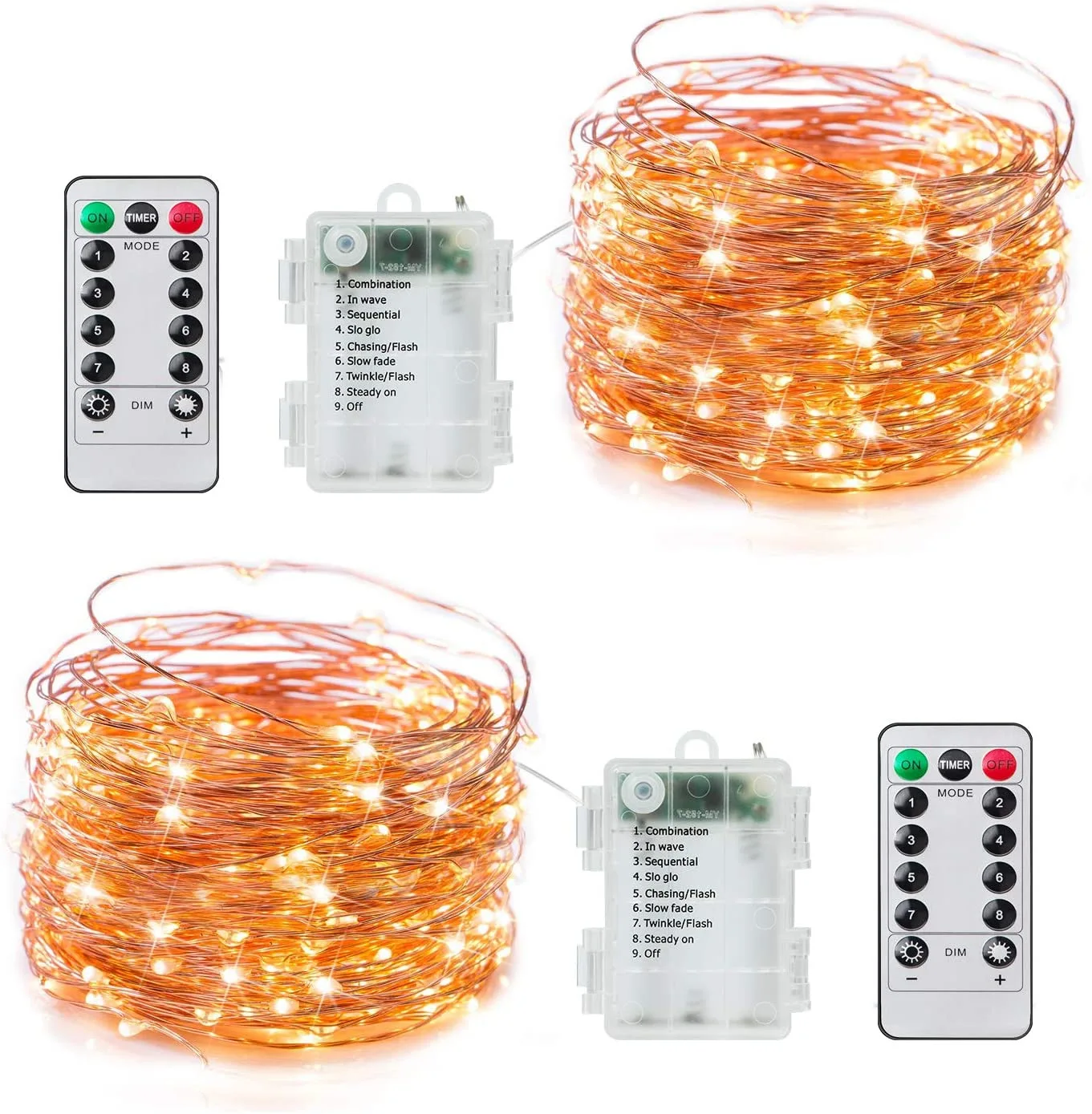 Новая продукция USB медная проволочная лампа с голосовым управлением