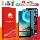 Дисплей 6,47 дюйма для Huawei P30 Pro, ЖК-дисплей, сенсорный экран, дигитайзер в сборе, рамка для Huawei P30 Pro VOG-L29, VOG-L09, VOG-L04