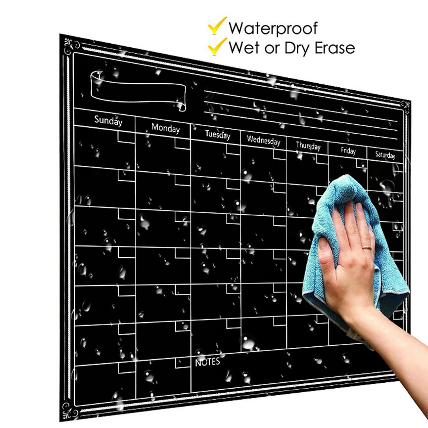 40x30 см многоразовая Магнитная сухая стираемая холодильник календарь