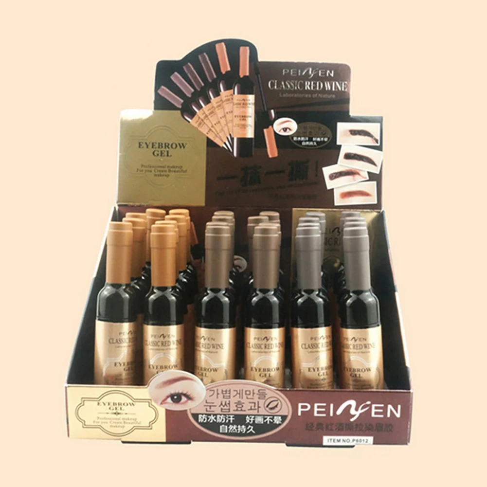 

3 Colors Professional Eyebrow Dye Cream Long-Lasting Smudge-proof Waterproof Not Easy to Fade or Smudge Eyebrow Makeup Kit