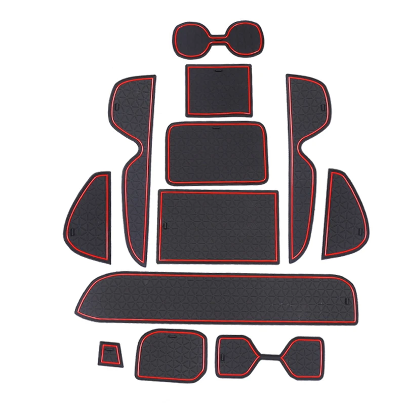 

Коврик для автомобильных ворот, нескользящий коврик для подстаканников, Противоскользящий коврик для дверных пазов, наклейки, аксессуары д...