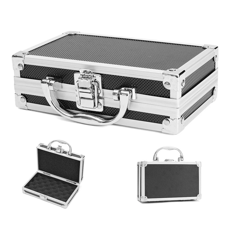 Portable Aluminum Toolbox Safety Equipment Instrument Case Storage Suitcase Impact Resistant | Инструменты
