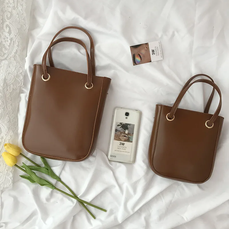 

Small Vintage Women Bag Soft PU Leather Handbag Designer Retro Woman Bags High Quality Black Leather Handbags