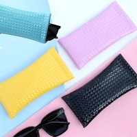 1Pcs Sunglasses Bag Leather Glass Case Pouch Mobile Phone Wallet Portable Candy Color Storege Case New Fashionable Wholesale
