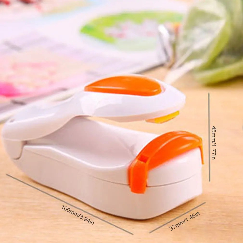 

Handheld Portable Bag Clips Mini Electric Heat Sealing Machine Impulse Sealer Seal Packing Plastic Bag