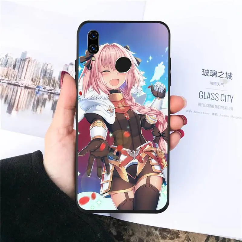 

Astolfo anime cute girl Phone Case For Huawei honor Mate P 10 20 30 40 i 9 8 pro x Lite smart 2019 nova 5t Luxury funda coque