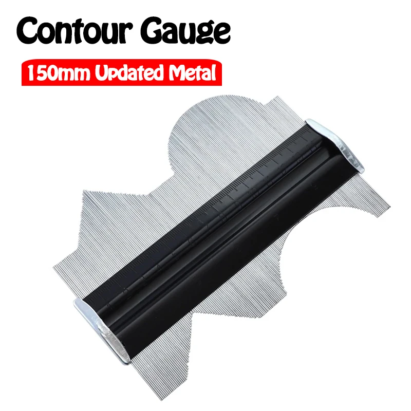 Обновленный металлический Профессиональный контурный манометр 150 мм/6 дюймов