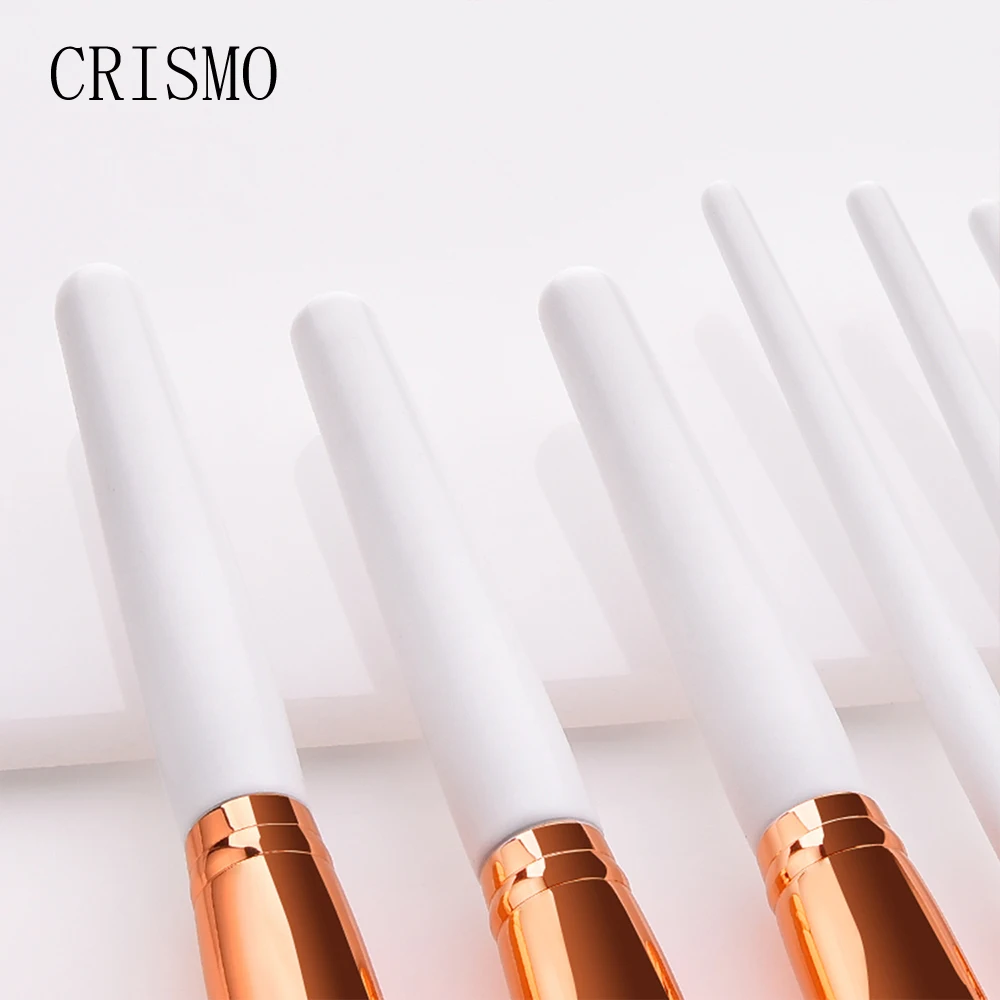 CRISMO розовые Премиум кисти для макияжа большая пудра основа румяна тени век