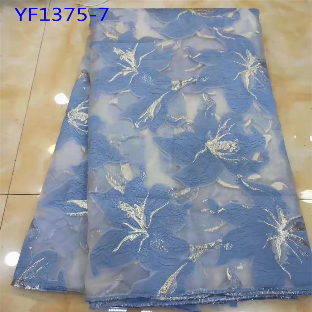 Новейший красный цвет Африканский новый стиль Французский цветок вышитый