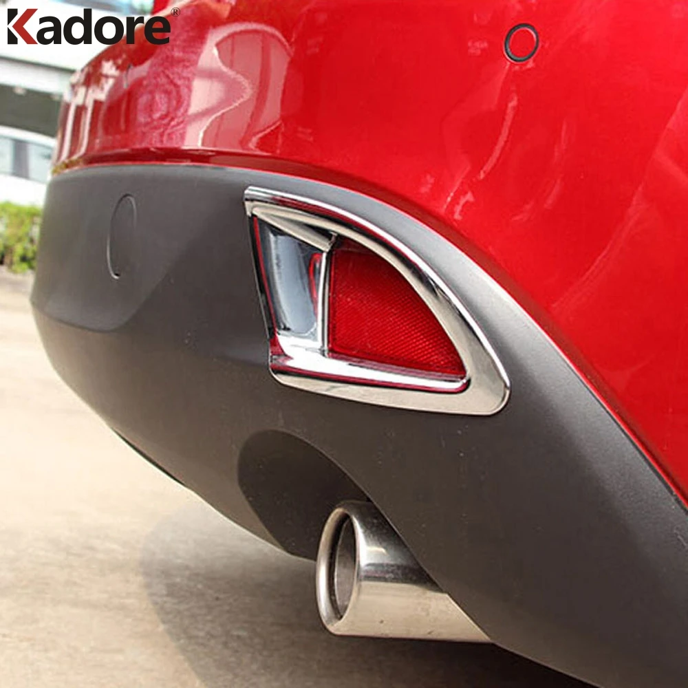 Автомобильные аксессуары для Mazda 3 M3 Axela хэтчбек 2013 2014 2015 2016 ABS Хромовая лампа