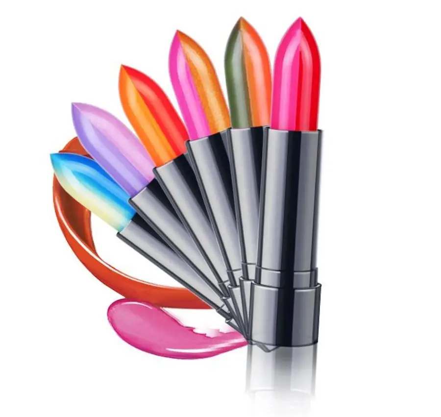 Двойной цвет блеск для губ макияж жидкая губная помада maquillaje полные губы batom liquido