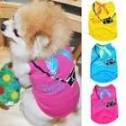Новинка 2021, одежда для домашних животных, летняя футболка для маленьких собак, жилет без рукавов в форме камеры для щенка, хлопковый жилет для собак