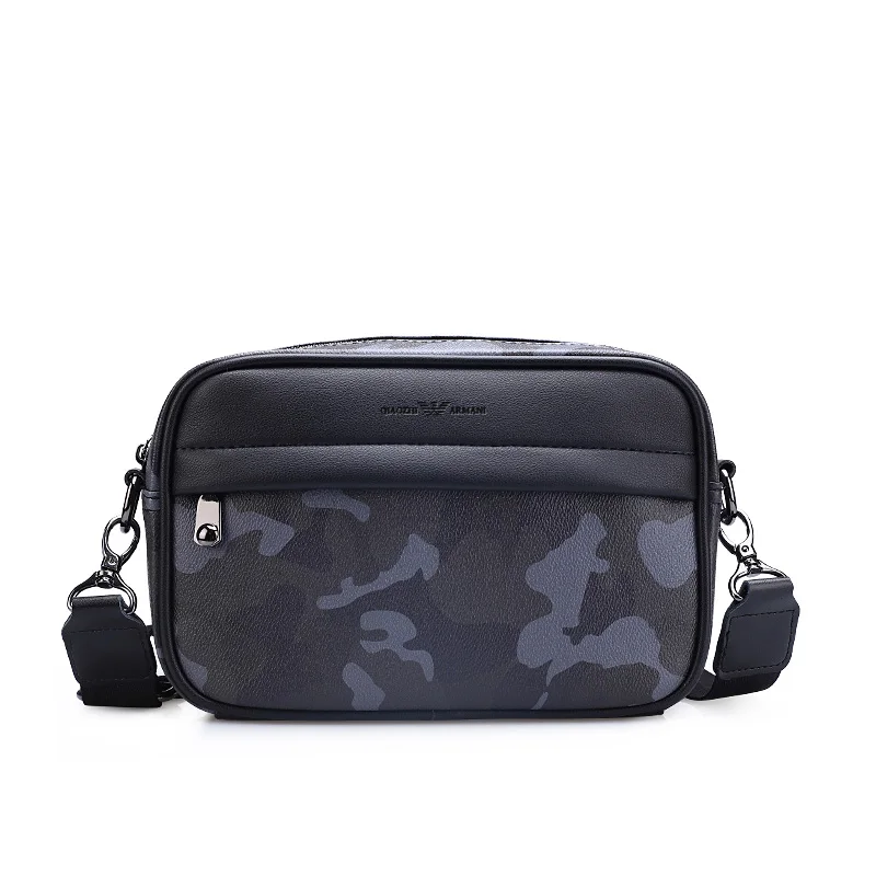 

Men's one-shoulder bag trendy brand Korean version of business leisure men's bag sloping bag small backpack