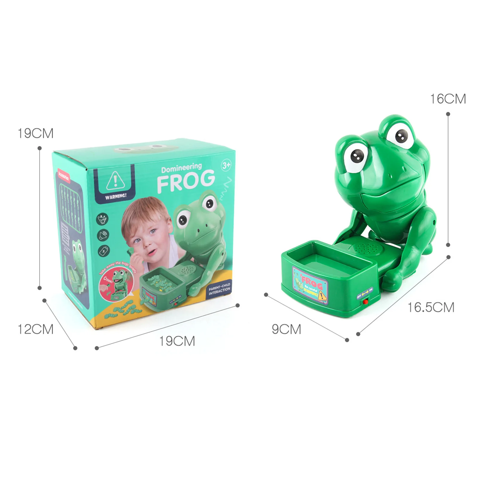

Biting Hand Frog Toy Decompression Tricky GameSpoof Toy Gifts For Children Birthday Party Family Party Game