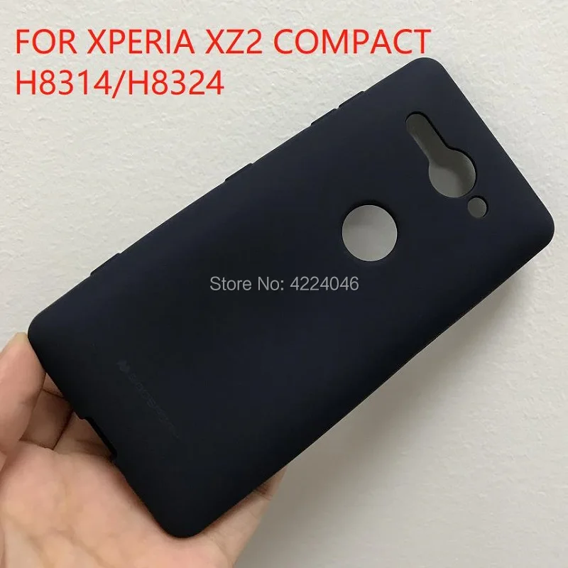 Оригинальный матовый термополиуретановый чехол mercury goospery soft feeling jelly для SONY XPERIA XZ2