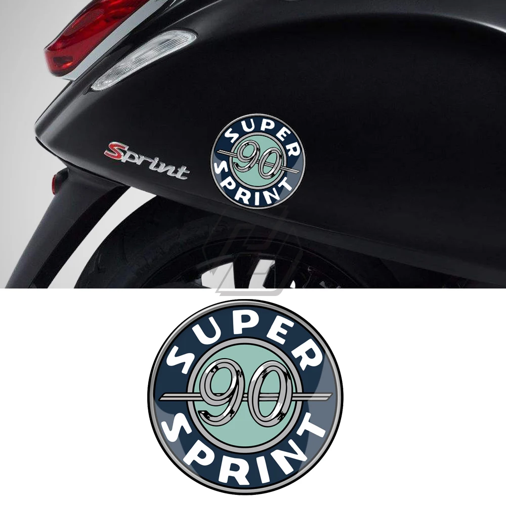 

3D резиновые наклейки для скутера Vespa Super Sprint 50/150 90