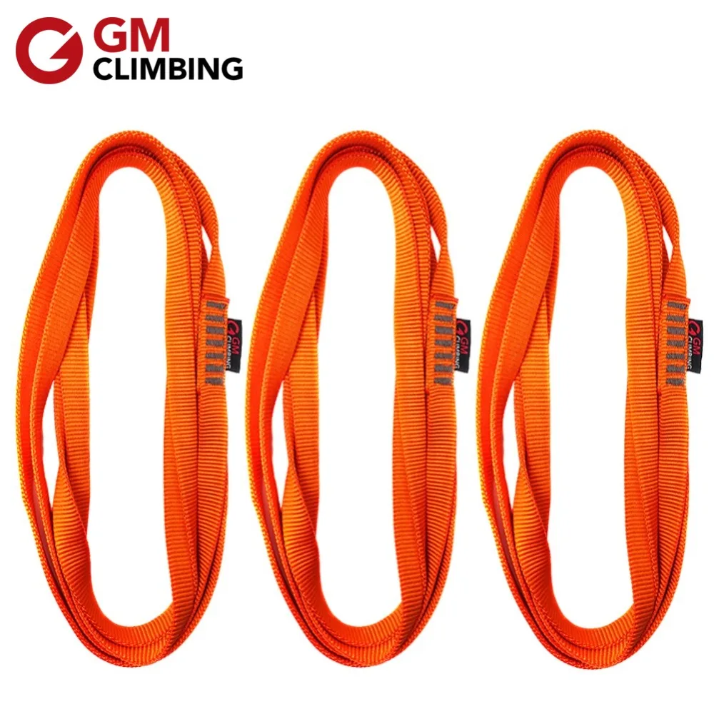 3 шт. слинг для скалолазания 22kN нейлоновая лента CE / UIAA 30 см/60 см/120 см Arborist