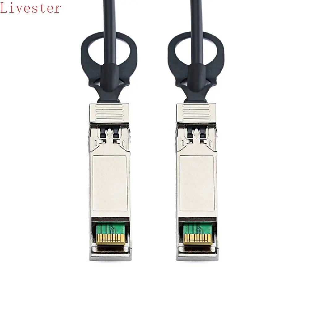 

Hot Sale 10G SFP+ Passive Direct Attach DAC Copper Cable 30AWG Compatible For Cisco Ubiquiti Zyxel Microtik Arisata 0.5m 1m