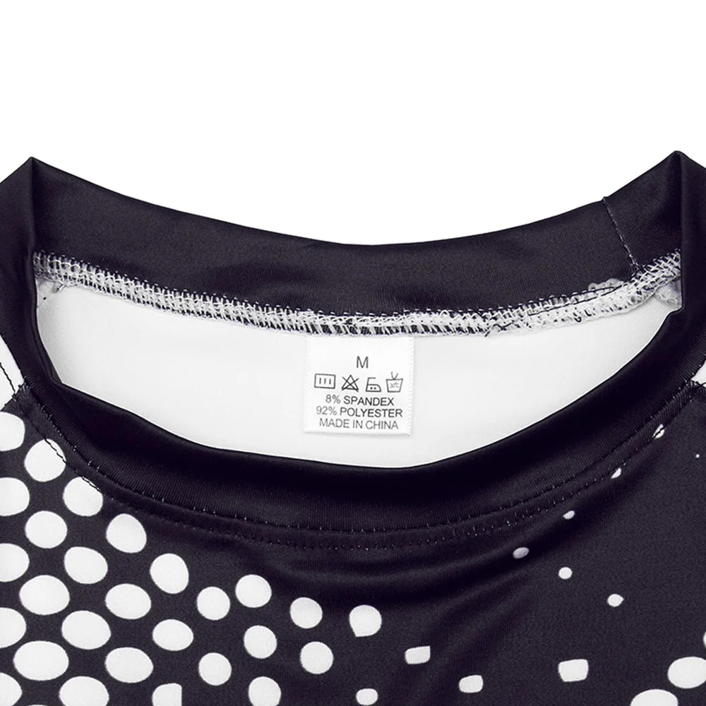 Камуфляжный Быстросохнущий компрессионный комплект из 2 предметов для бега