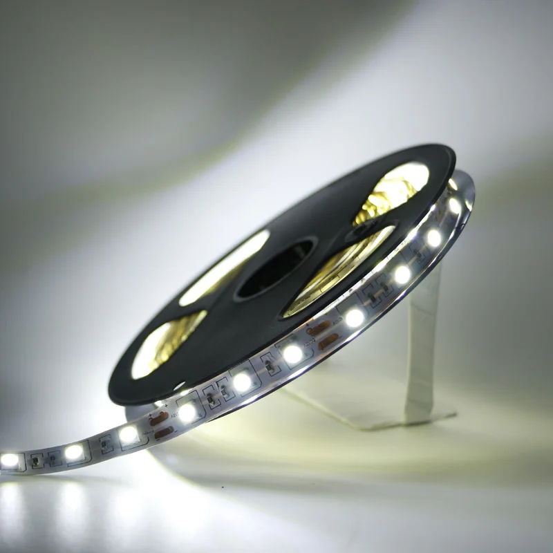 0,5/1/2/3/4/5 M Светодиодные ленты светильник 5050 SMD RGB светодиодный лента не обладает водонепроницаемостью Светодиодные ленты e бар светильник строка праздничный Декор Светильник s DC12V - Испускаемый цвет: Белый