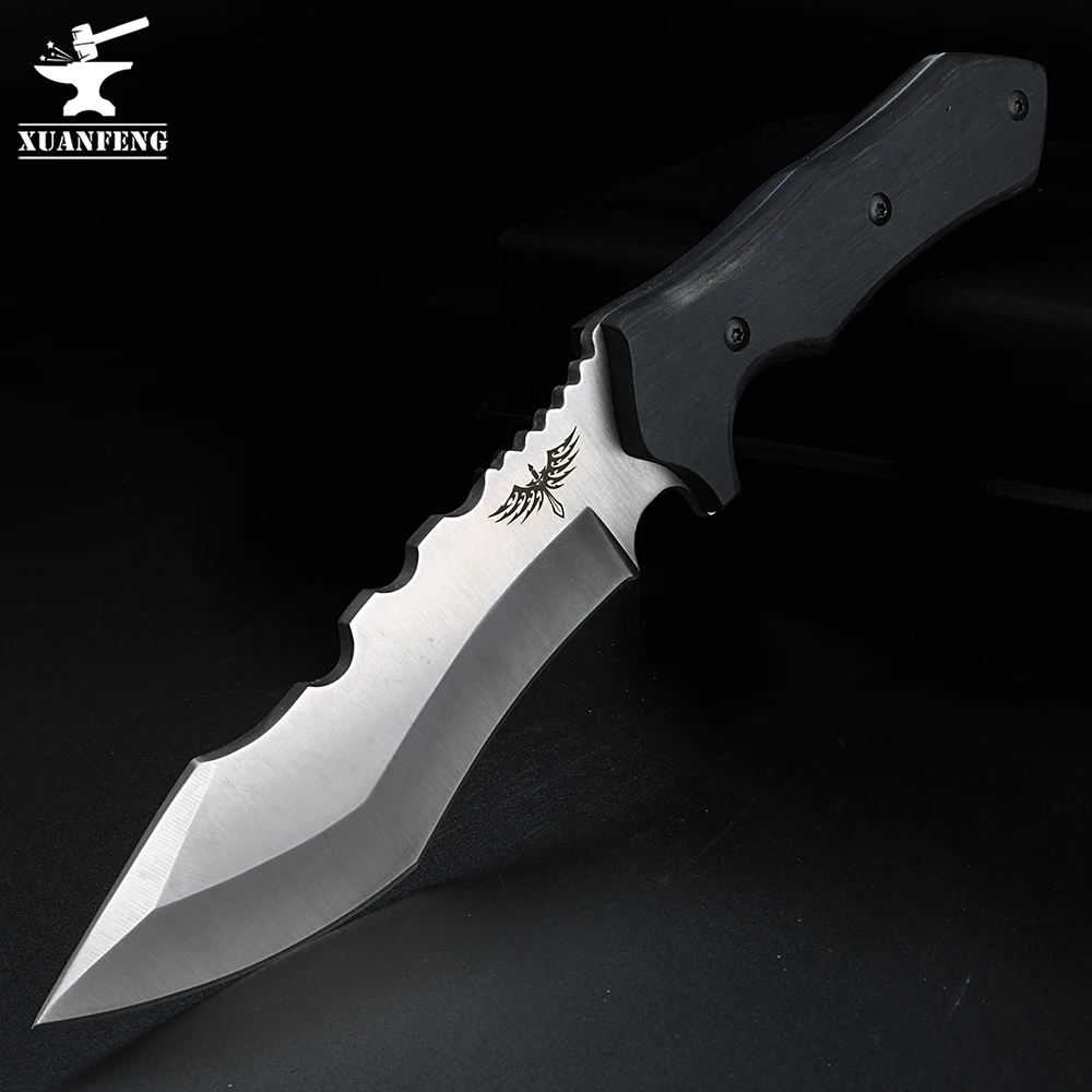 Походный нож охотничий для кемпинга выживания многофункциональный прямой не