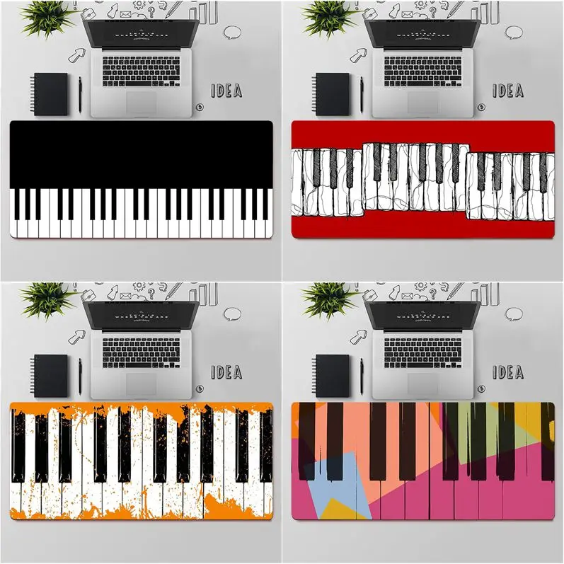 

FHNBLJ Top Quality music piano keyboard Silicone large small Pad to Mouse Game Free Shipping Large Mouse Pad Keyboards Mat