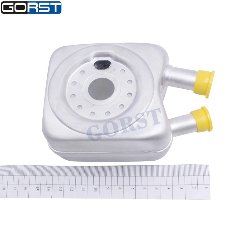 Алюминиевый масляный радиатор 028117021B для Vw Beetle Golf Jetta Passat Audi A4 TT Quattro машинное масло