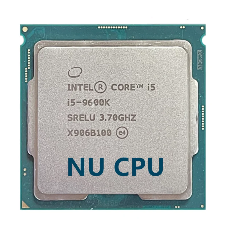 

Процессор Intel Core i5-9600K i5 9600K 3,7 ГГц шестиядерный шестипоточный процессор 9M 95W LGA 1151