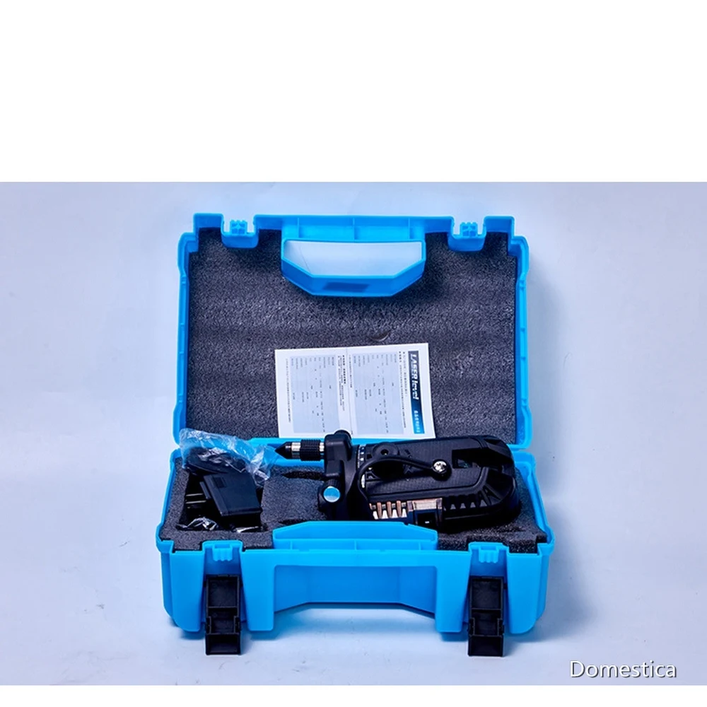 

5 Line 6 Points Green Laser Level With Remote Control 360 Degree Adjustment Higher Visibility Self-leveling Horizontal Vertical