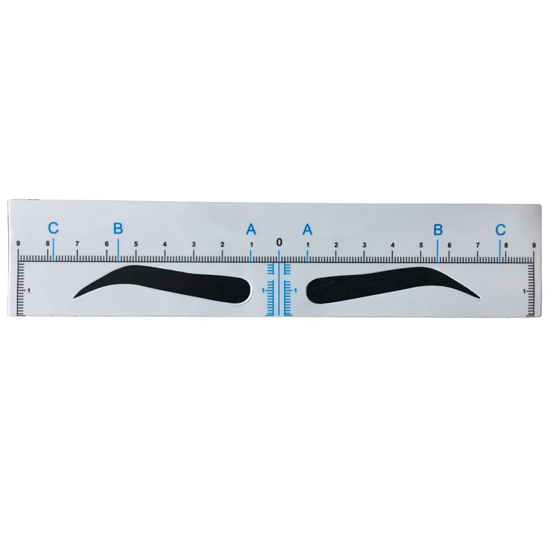 Аксессуары для микроволокна Одноразовые наклейки бровей инструмент точного