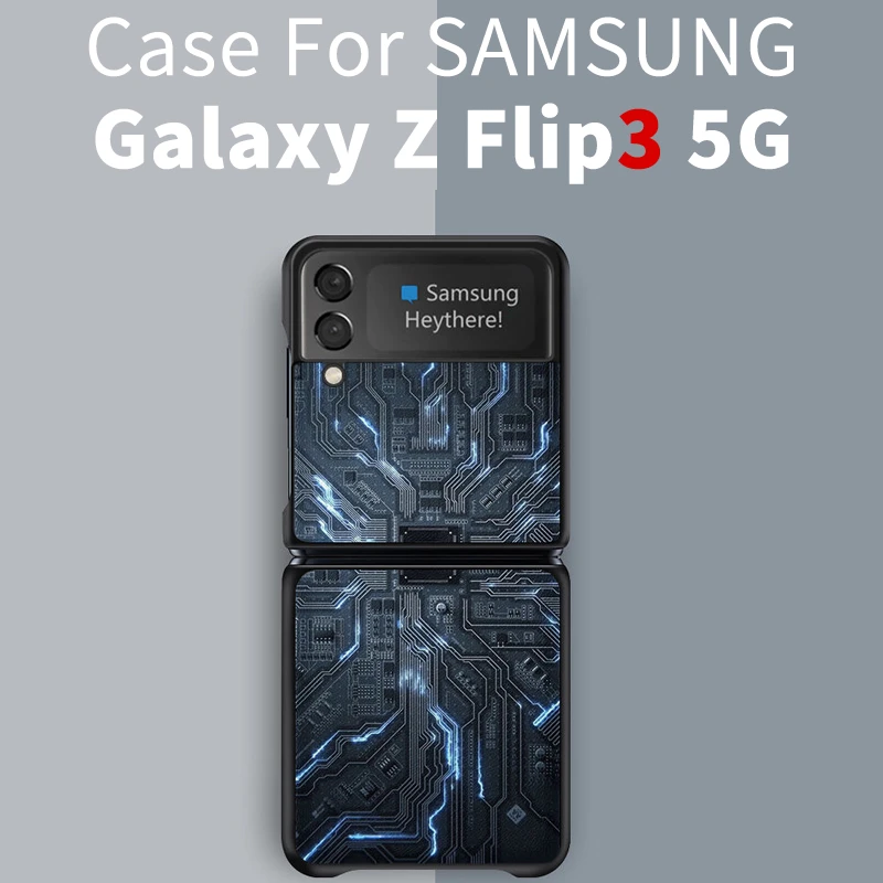 

Чехол-книжка из ПУ кожи для Samsung Galaxy Z Flip3 5G