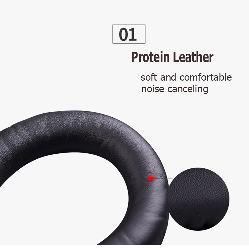 Protein Leather Earpads Ear Cushions for beyerdynamic DT770 DT880 DT860 DT990 Headphone Replacement 100mm | Электроника