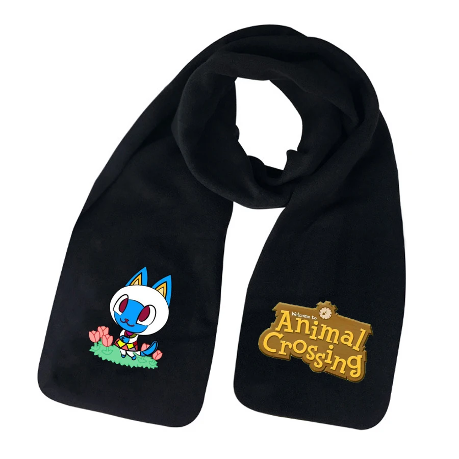 

anime Animal Crossing Scarf teenagers Winter Warm Scarves Scarf boys girls cotton Scarf Unisex Warm Long Wrap Shawl Scarf
