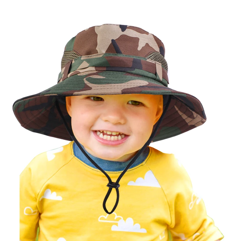 S Summer Outdoor Protect Print Hat Upf 50+ Safari Sun Hat Fo
