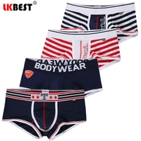 4 pieceslot men underwear sexy u convex mens boxer shorts high quality cotton mens underpants