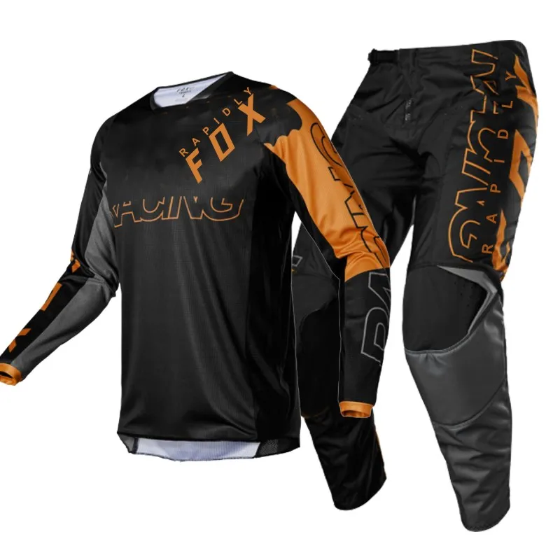 

NEW 2022 rapidly FOX 180/360 Motocross Jersey and Pants MX Gear Set Combo mtb ATV Off Road FLEXAIR motorcycle racing suit enduro