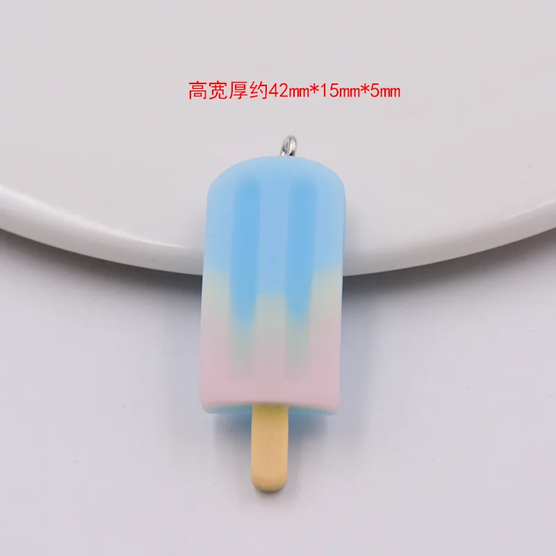 10pcs/14pcs/pack Ice Popsicle Resin Charms for Jewelry Making Bulk |
