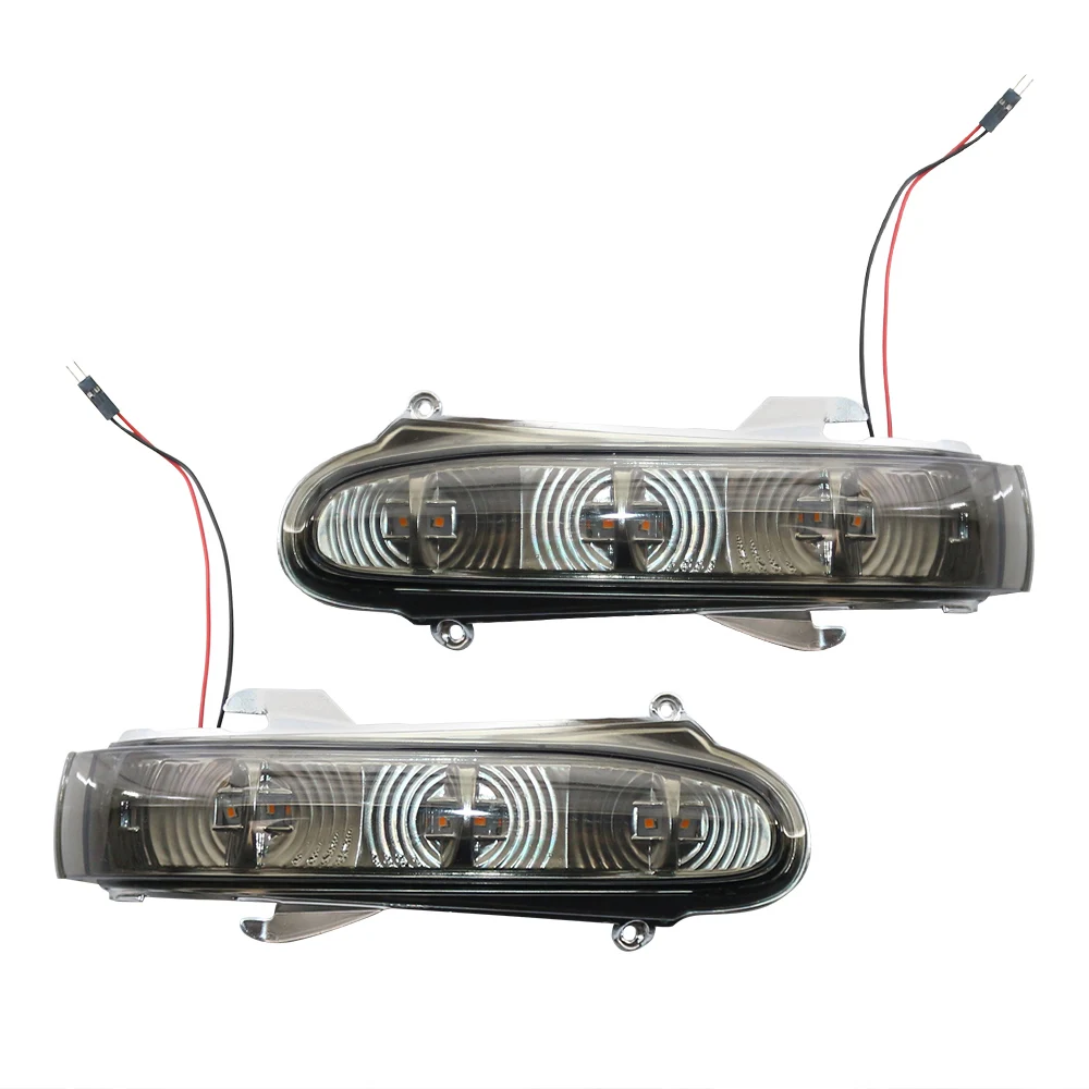 2Pcs LED Side Mirror Turn Signal Lights For Mercedes Benz W215 Cl Class 1999-2003 W220 S 1999-2002 Rearview Blinker | Автомобили и