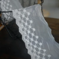 net yarn embroidery lace trim wedding dress veil garment decoration accessories